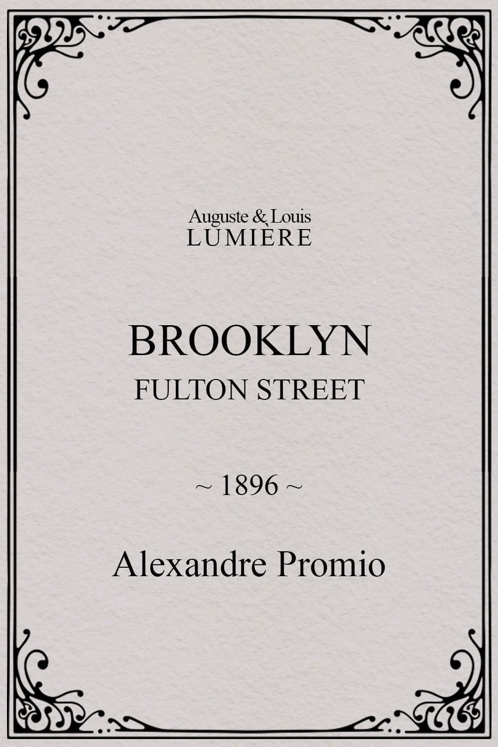 Brooklyn, Fulton Street