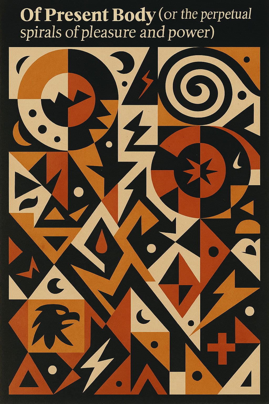 Of Present Body (or the perpetual spirals of pleasure and power)